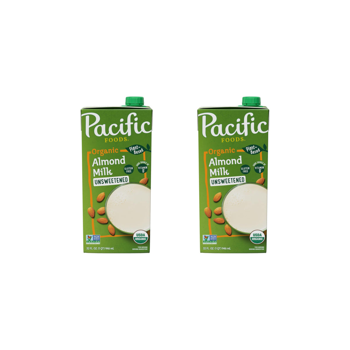 Pacific Foods Hemp Original Plant-Based Beverage, 32 Fl Oz (Pack of 12)