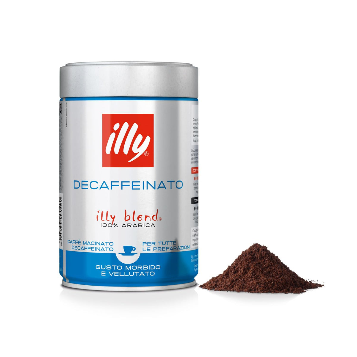 illy Ground Espresso Coffee, Classico Medium Roast, 8.8 oz