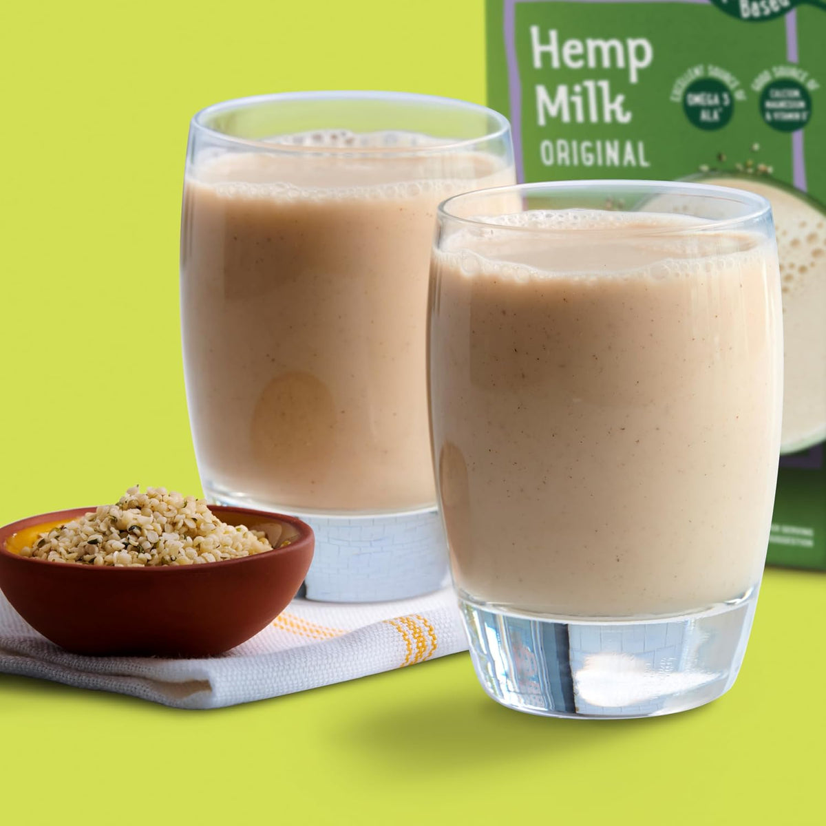 Pacific Foods Hemp Original Plant-Based Beverage, 32 Fl Oz (Pack of 12)
