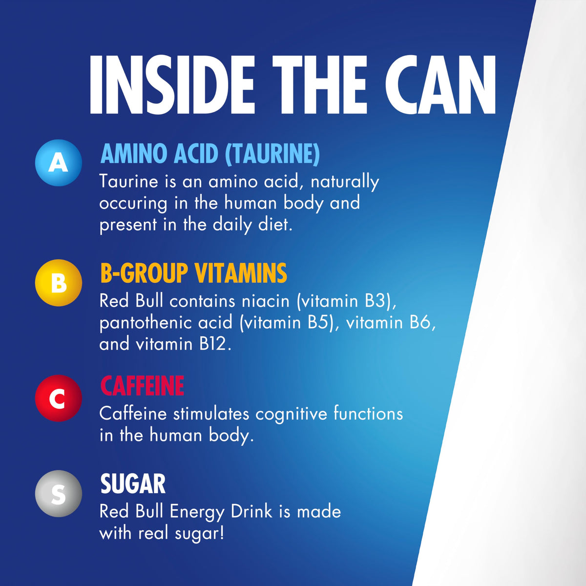 Red Bull Energy Drink | contains caffeine, taurine, B-vitamins, sugar, and water, 16 fl oz, pack of 12 cans