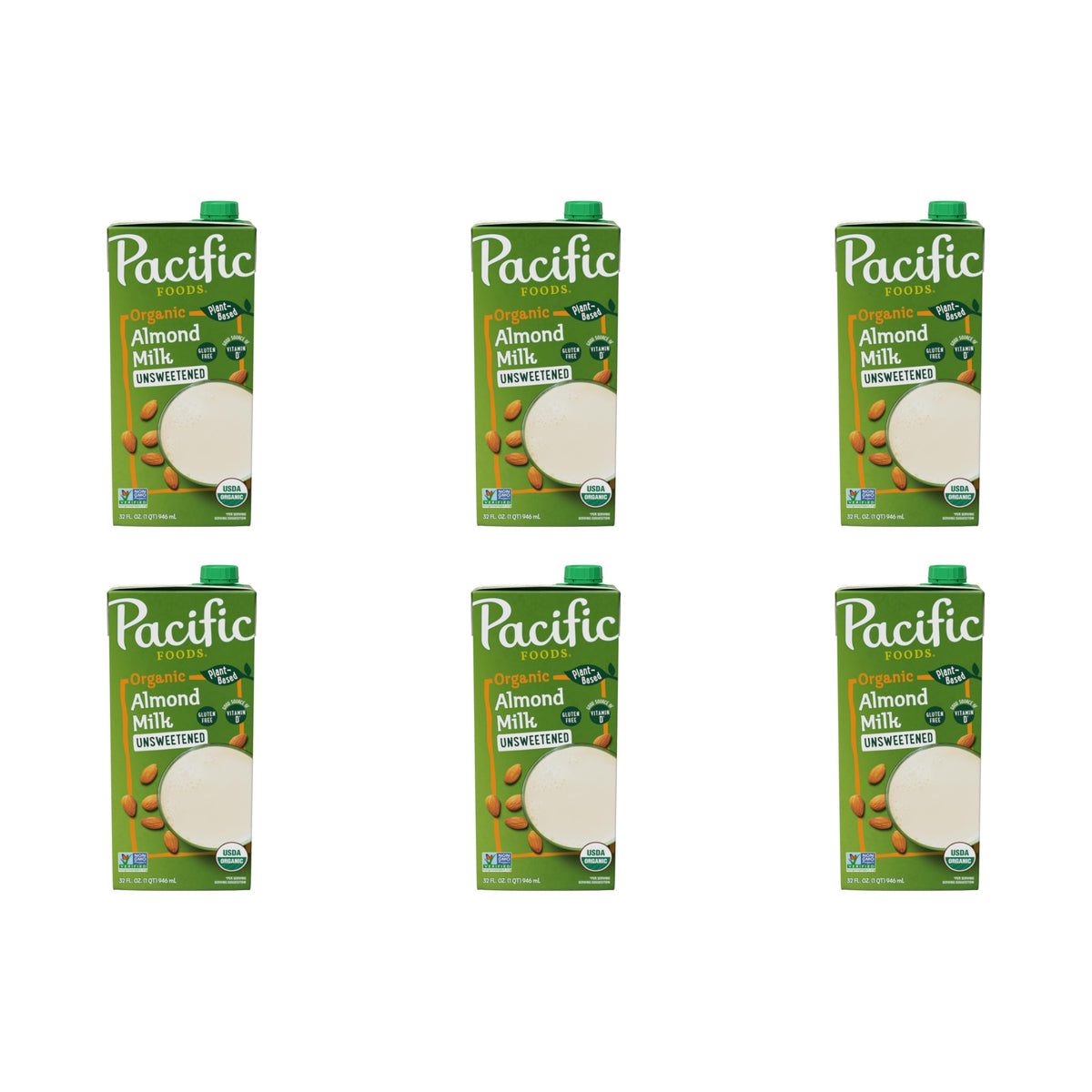 Pacific Foods Hemp Original Plant-Based Beverage, 32 Fl Oz (Pack of 12)