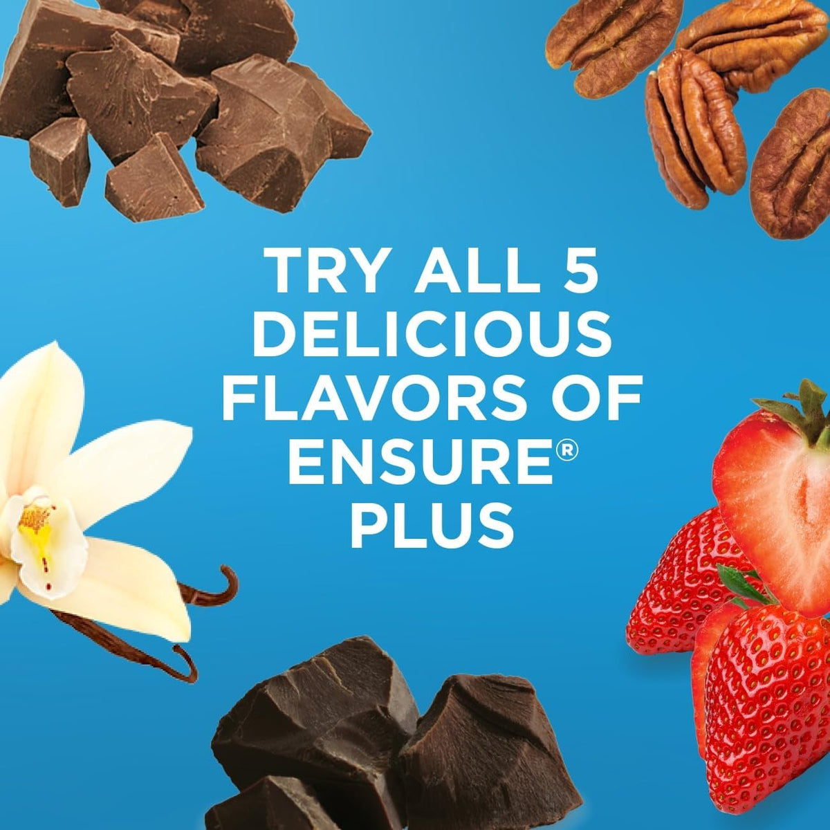 Ensure Plus Milk Chocolate Nutrition Shake With Fiber, 24 Pack