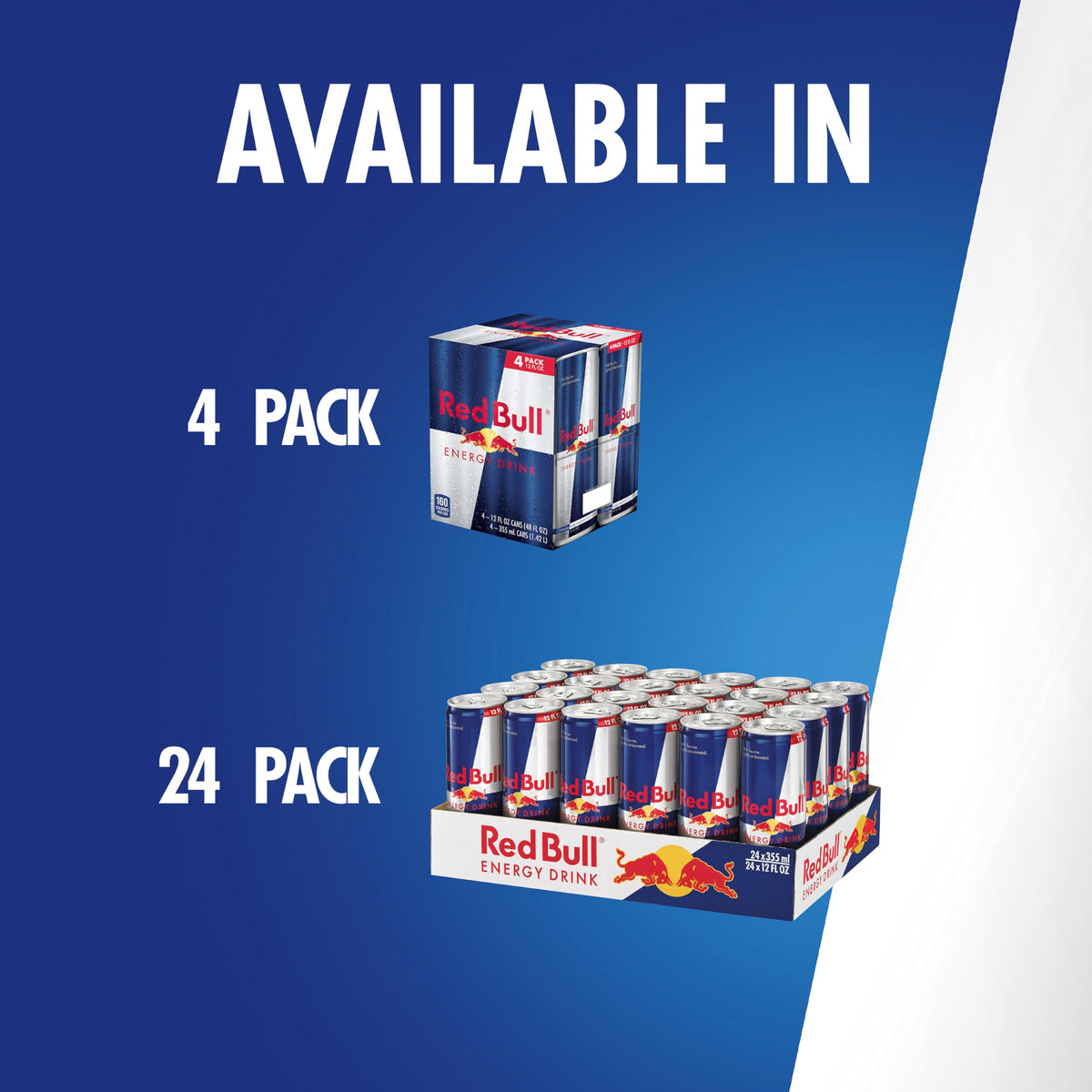 Red Bull Energy Drink | contains caffeine, taurine, B-vitamins, sugar, and water, 16 fl oz, pack of 12 cans