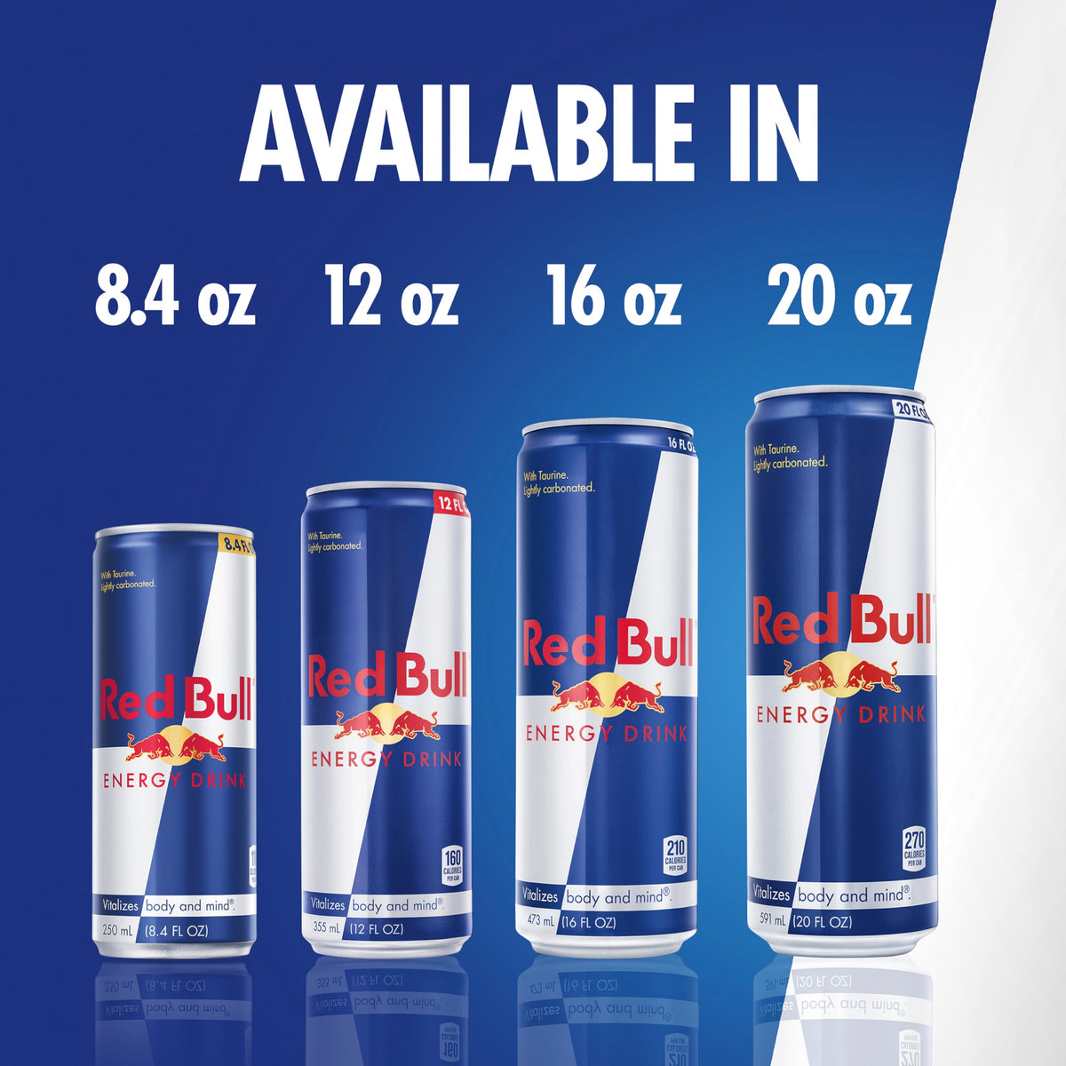 Red Bull Energy Drink | contains caffeine, taurine, B-vitamins, sugar, and water, 16 fl oz, pack of 12 cans