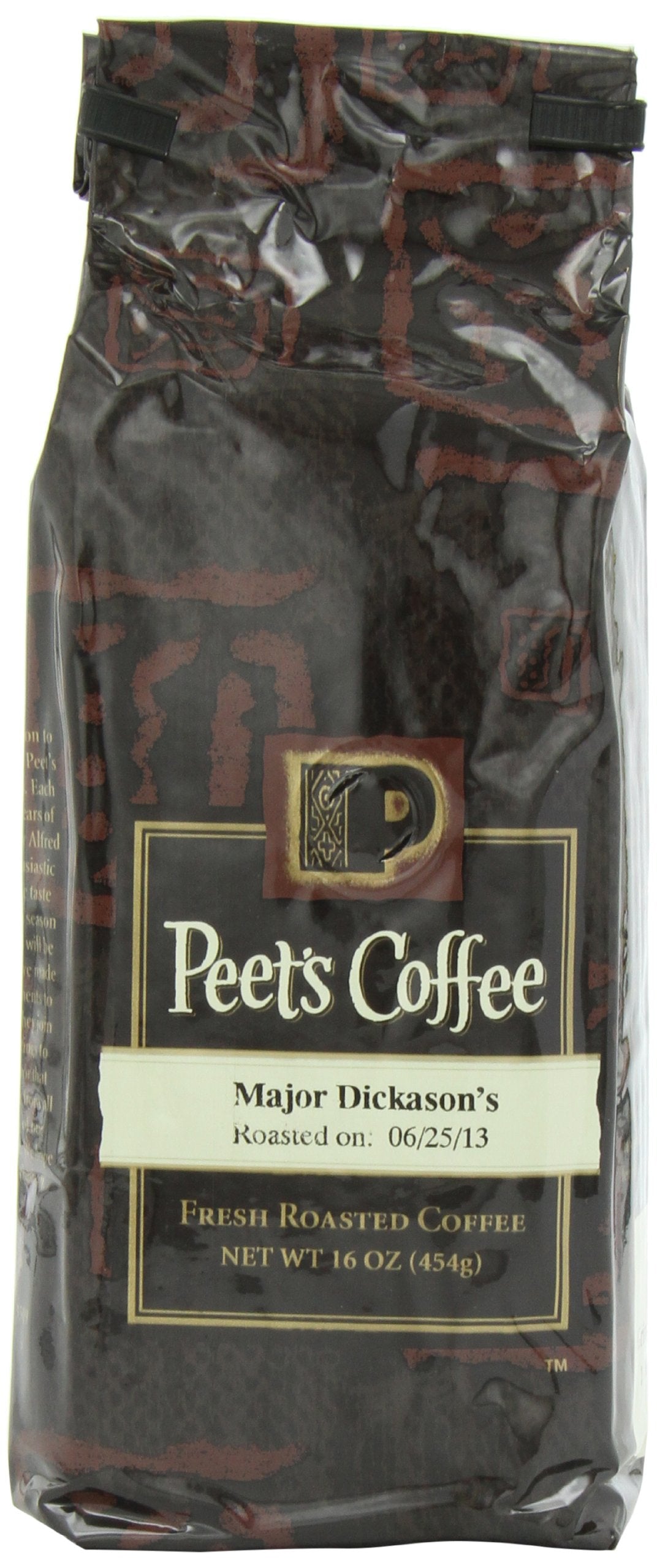 Peet's Coffee Ground Coffee Dark Roast, Organic French Roast, 18 Ounces